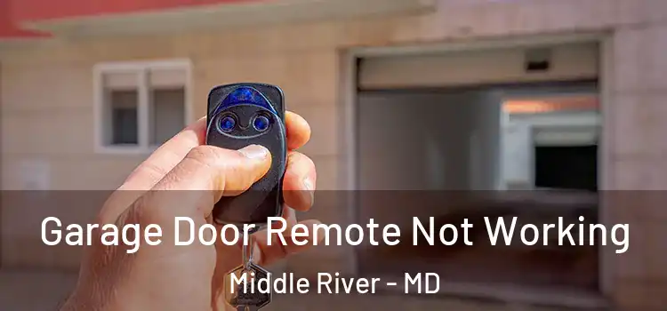  Garage Door Remote Not Working Middle River - MD