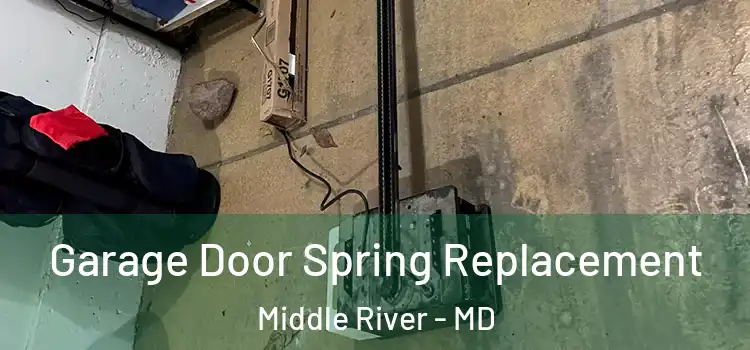 Garage Door Spring Replacement Middle River - MD