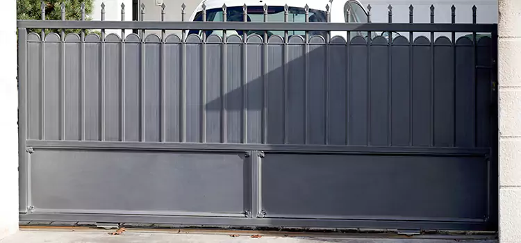 Metal Driveway Gate Installation Middle River