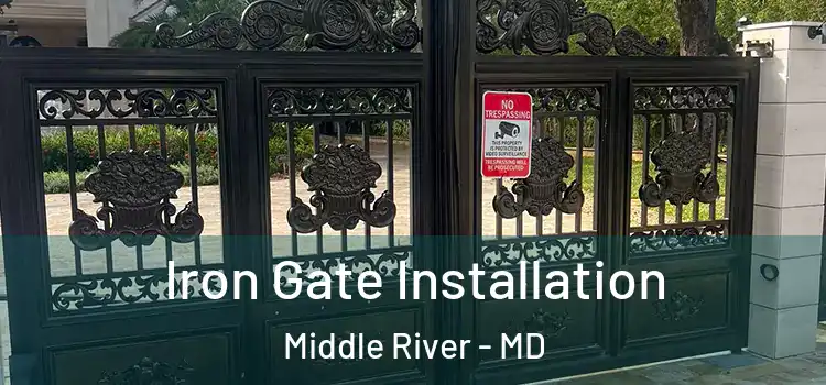 Iron Gate Installation Middle River - MD
